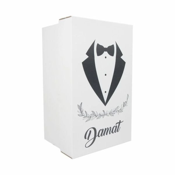 37x58x27 cm Çeyiz Taşıma Kutusu - Damat