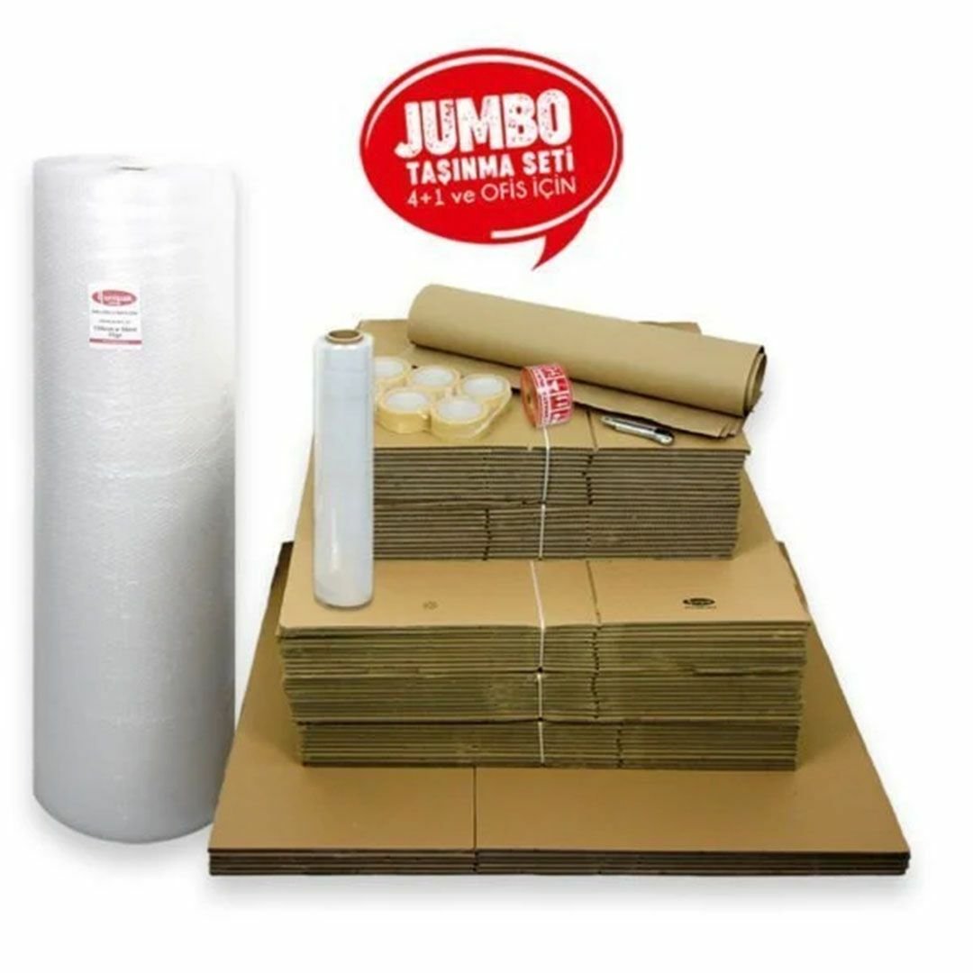 Jumbo Taşınma Seti (4+1 ve Ofis İçin)