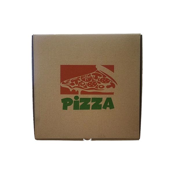 26x26x3,5 cm Baskılı Pizza Kutusu